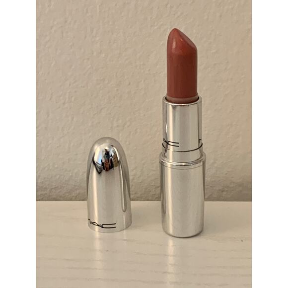 MAC Cremesheen Babetown Shiny Pretty Things Lipstick RARE HTF *USED* Pink Nude - Picture 4 of 9
